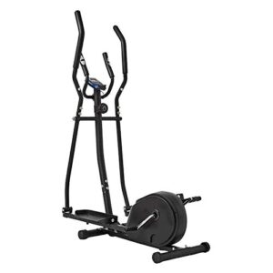 MGIZLJJ Stepper Elliptical Machine Cross Trainer 2 in 1 Exercise Bike Cardio Fitness Home Gym Equipmen