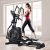 BZLLW Elliptical Machine,Space Walk Machine,32-Speed Electromagnetic Control Resistance Adjustment,Large Front-Drive Walk Space Instrument