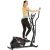 FUNMILY Elliptical Cross Trainer Machine for Home Use, Magnetic & Quiet & Smooth, Compact Eliptical Machine for Cardio Workout & Fitness with Adjustable Resistance