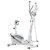 uublik Elliptical Exercise Machine with Magnetic Flywheel, Quiet & Compact Cross Trainer Eliptical Machine for Home Gym Cardio Workout & Fitness with Adjustable Resistance, Wheels