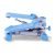 WYKDL Fitness Elliptical Machine Multifunctional Hydraulic Foot Pedal Musical Leg Quiet Waist Twister Stepper Belly Weight Loss Equipment Blue 40 29 17cm